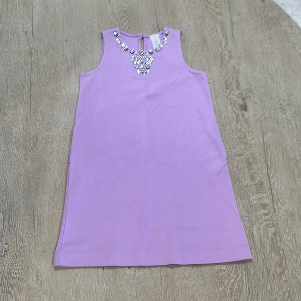 J. Crew Purple Halter Sheath Dress New Girls size  10